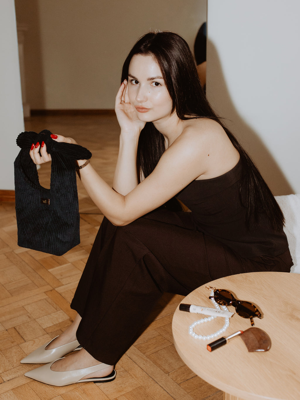 PIRMS-PASŪTĪJUMS. Velveta clutch "vēlme mini" Ogle