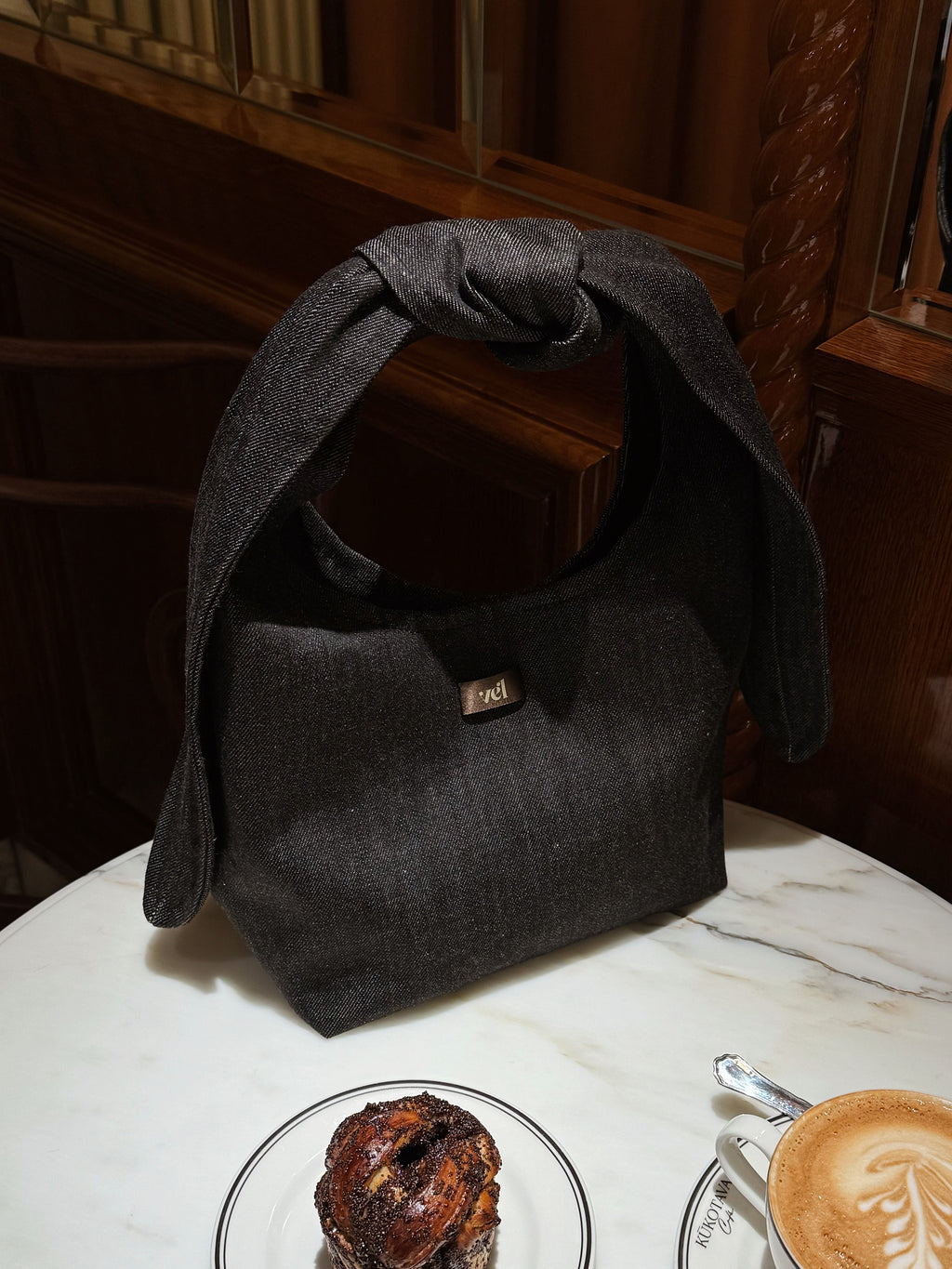 Džinsa soma "avēnija" Grafīts