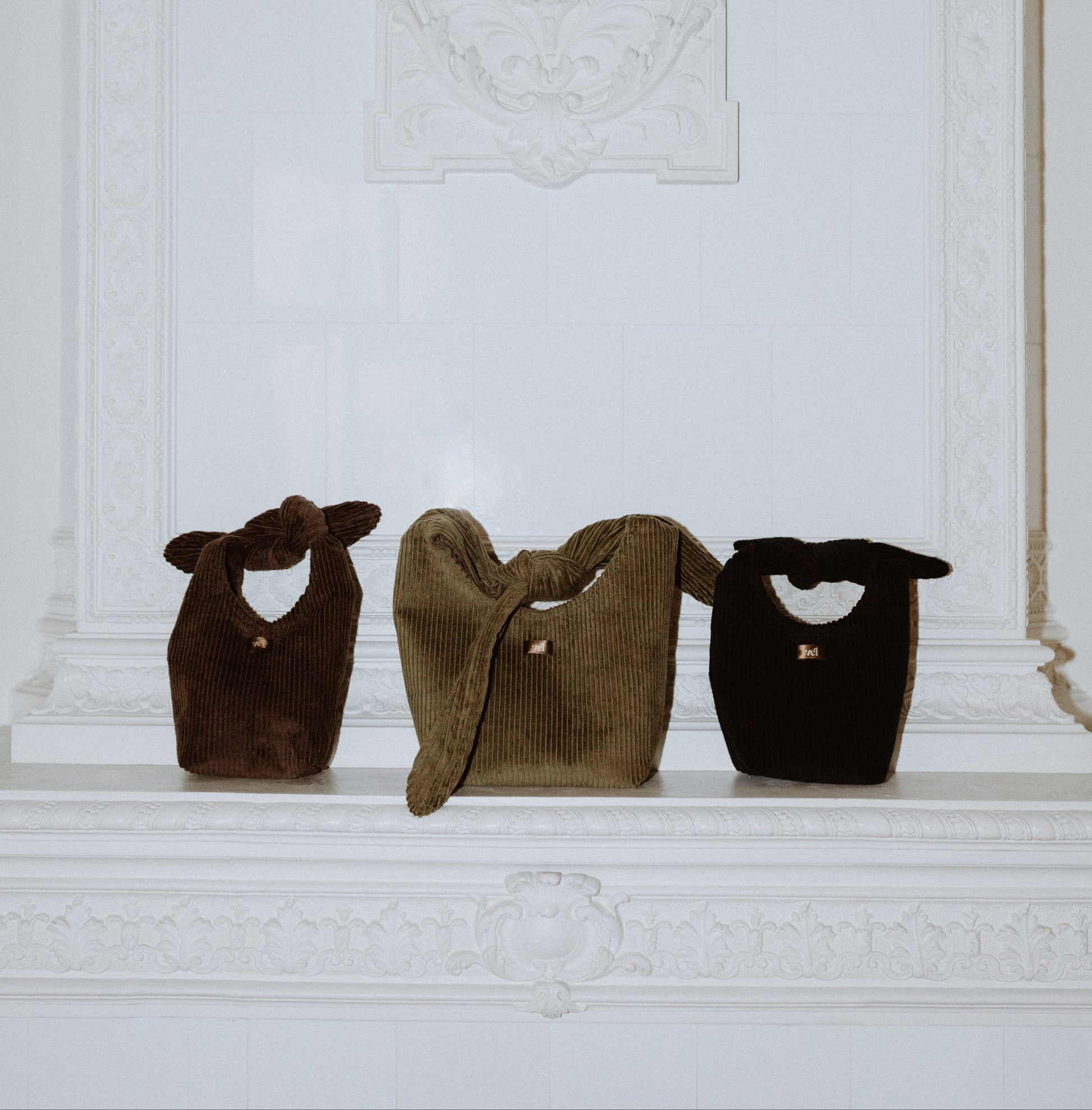 Velveta soma "vēlme grande" Haki